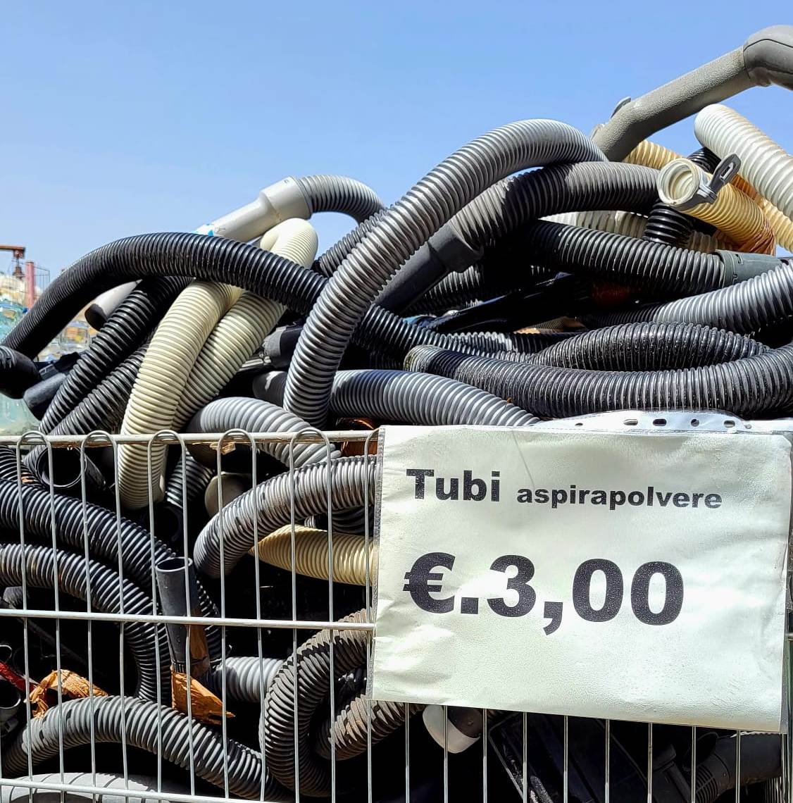 stock tubi aspirapolvere