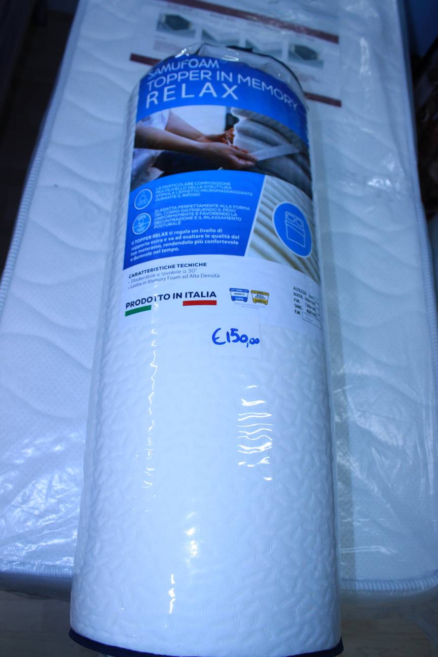 SAMUFOAM TOPPER MEMORY RELAX - 24874 (2)